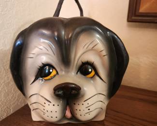 Cute Vintage Dog pottery