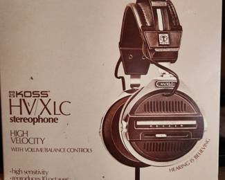 Koss HV/XLC Stereophone 