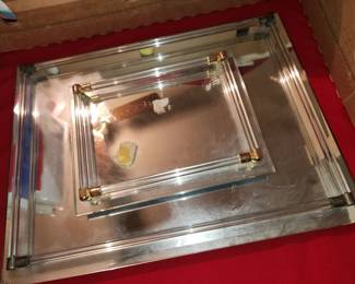 Vintage Boudoir Trays 