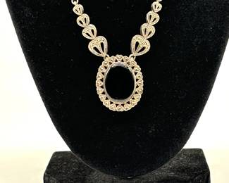 This estate sale has a beautiful selection of fine jewelry and costume jewelry.