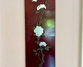 One of several pieces of Asian art found in this estate.