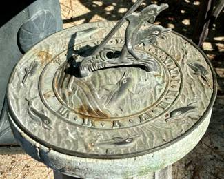 Concrete Garden Sun Dial