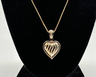 This estate sale has a beautiful selection of fine jewelry and costume jewelry.