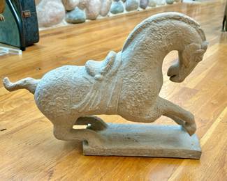 Vintage 1961 Tang Dynasty Horse Sculpture