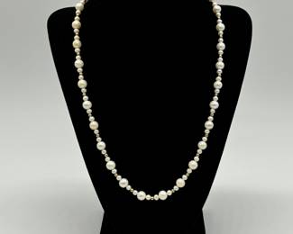 This estate sale has a beautiful selection of fine jewelry and costume jewelry.