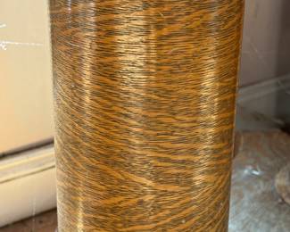 Antique Tiger Oak Oval Table