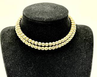 This estate sale has a beautiful selection of fine jewelry and costume jewelry.