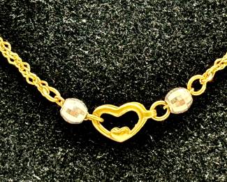 This estate sale has a beautiful selection of fine jewelry and costume jewelry.