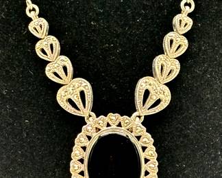 This estate sale has a beautiful selection of fine jewelry and costume jewelry.