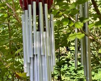 One of many vintage wind chimes found at this estate.