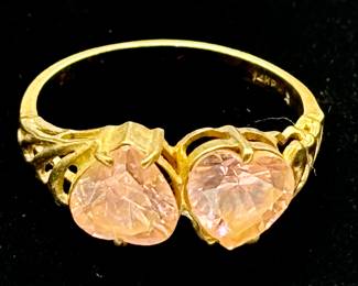 This estate sale has a beautiful selection of fine jewelry and costume jewelry.