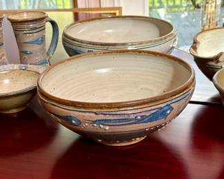 David Morgan Studio Pottery (29 Pieces in All)