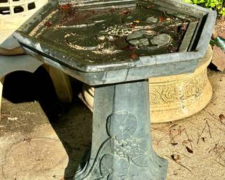 Concrete Bird Bath