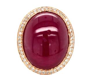 Ruby and Diamond Ring