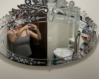 Really unique modern mirror