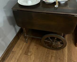 Vintage bar cart-$20