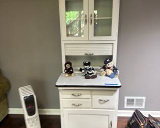 Antique Hoosier style baking cabinet
