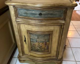 Cute painted cabinet-$20