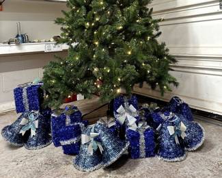 Seven and half foot LED lighted Christmas Tree - Holiday decor