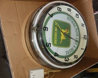 John Deere Clock