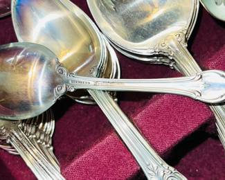 116 pc set of Reed & Barton Marlborough from 1906 ~ Sterling Silver 