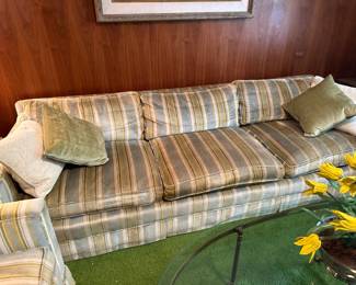 vintage SLOAN sofa and matching side chairs.