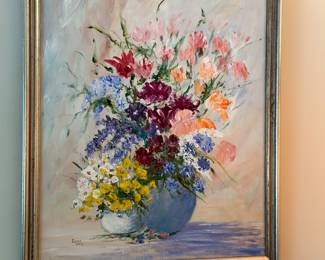 Still  life, floral.