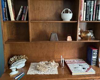 Chest with book case top.