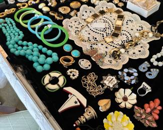 Some of the costume jewelry.