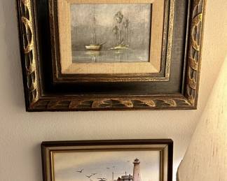 The top painting is sold.