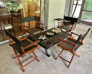 The 4 director chairs are sold.