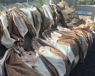 Beautiful drapes and window coverings 