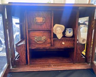 British smoking box with pipes and tools