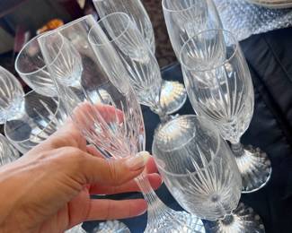 Massena flutes a set of 7-Baccarat