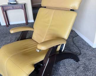 Zero gravity gorgeous leather MCM style chair