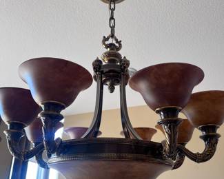 Alabaster designer lighting fixtures 