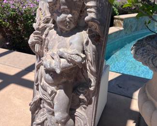 Wall plaques lots of cherub art