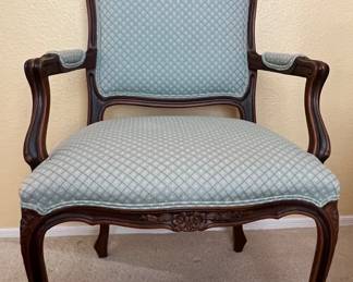 French Style Open Arm Chair