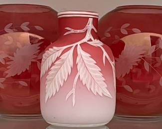 Vintage 1930's Weller Matte Pottery Vase