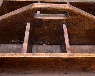 Vintage Carpenters Tool Box Caddy