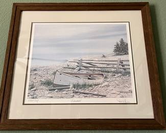 Art Robert Pence "Abandoned" AP 1982