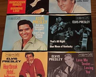 Elvis Presley 45's