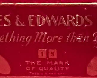 Holmes & Edwards Inlaid Flatware w Storage Case