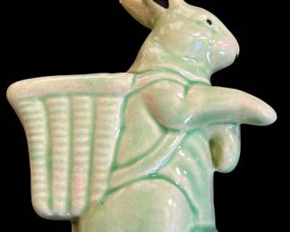 Green Glazed Bunny USA