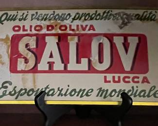 Metal Sign SALOV