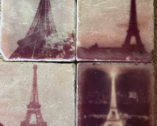 Paris Tile Coasters