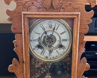 Antique Gingerbread Clock
