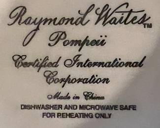 Raymond Waites Pompeii Dinnerware