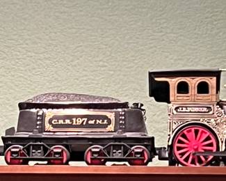JB Turner Train Engine, Coal Car and Caboose