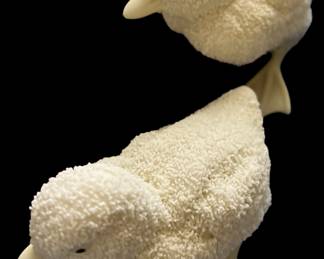 Dept 56 Hand Painted Porcelain Bunnies and Chicks